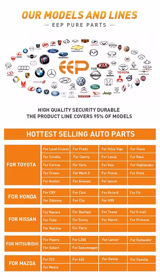 Ammortizzatore posteriore della sospensione giapponese dei ricambi auto di Eep per Buick Firstland Gl8 10310676